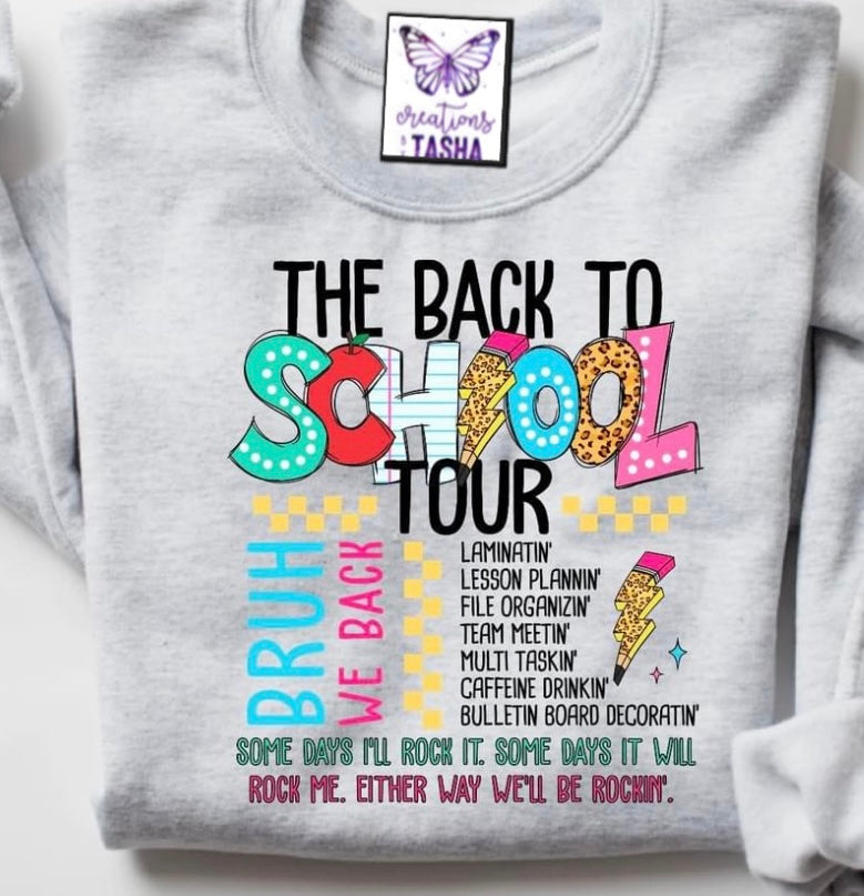 The back to school tour