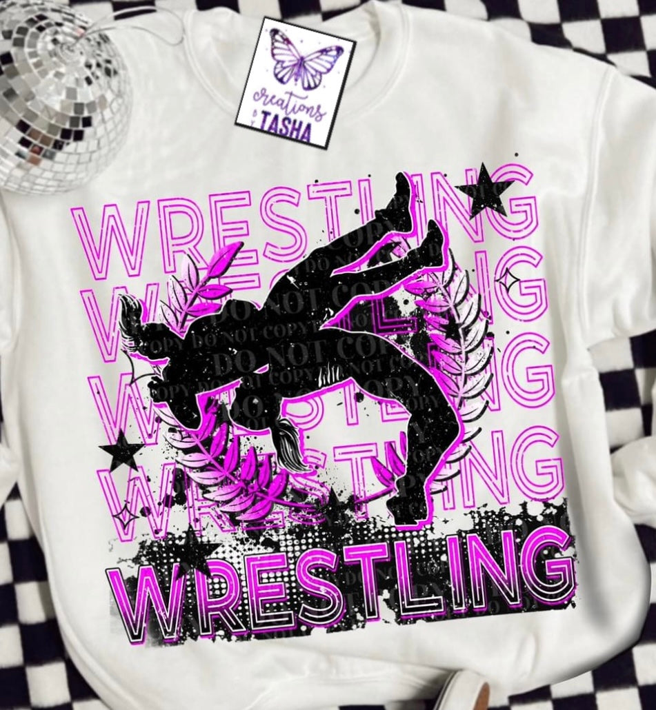 Girl wrestling