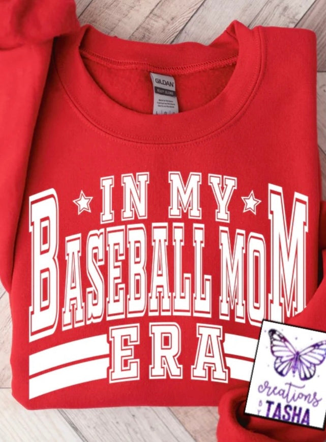 In my baseball mom era