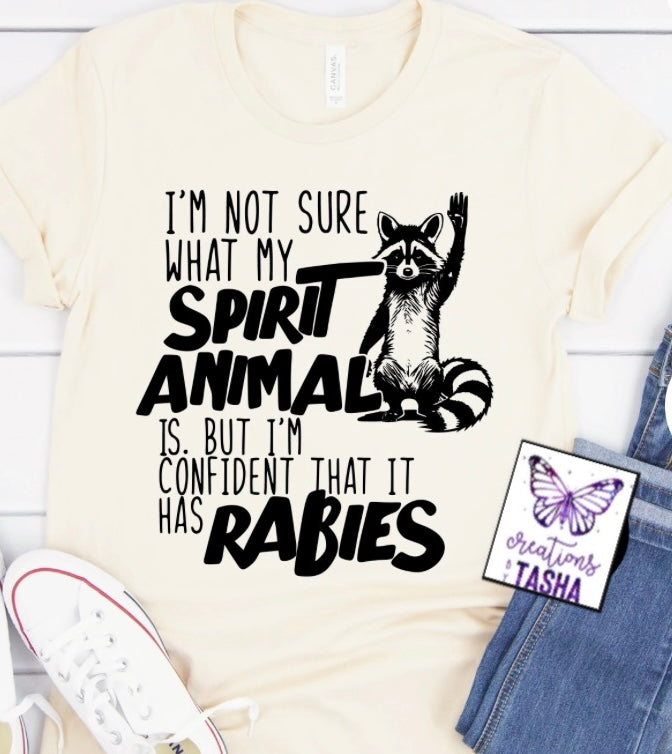 I’m not sure what my spirit animal is, but I’m confident that it has rabies