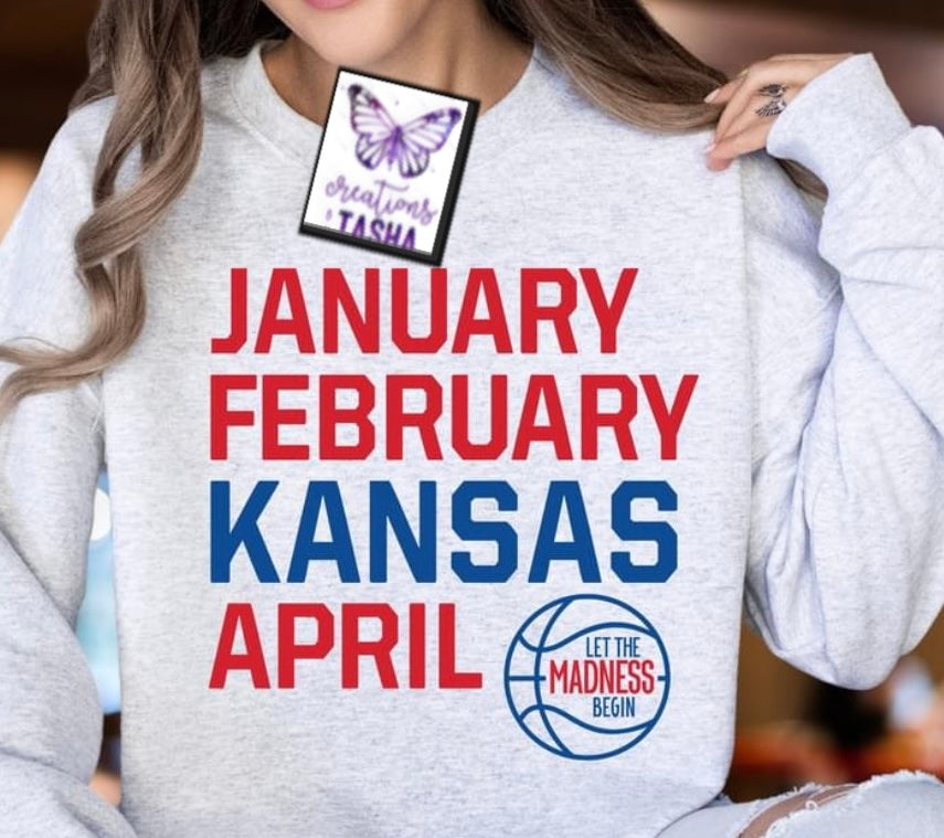 January February Kansas April