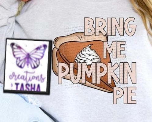 Bring me pumpkin pie