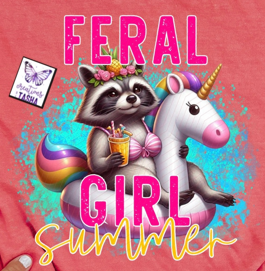 Feral girl summer