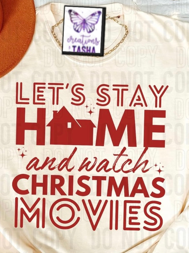 Let’s stay home and watch Christmas movies