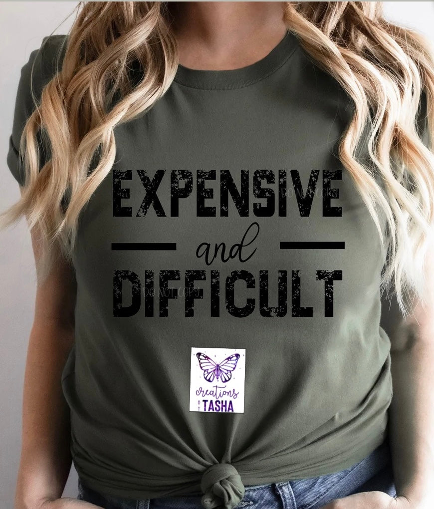 Expensive and Difficult