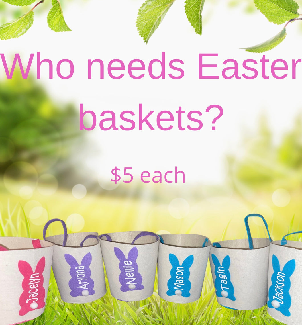 Easter baskets