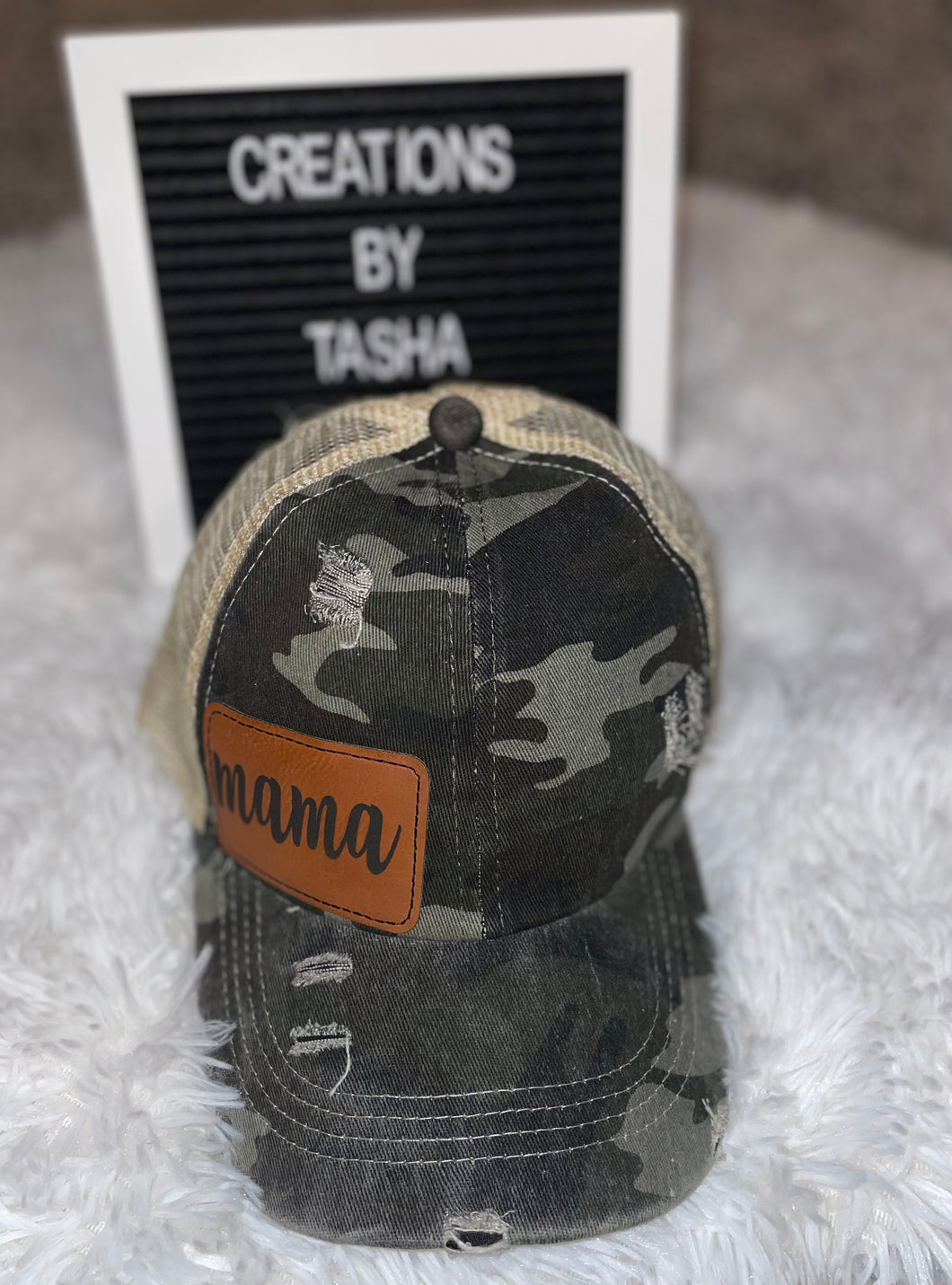 Camo Mama hat