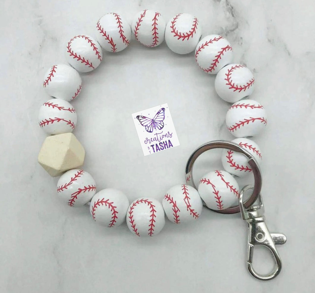 Baseball key ring